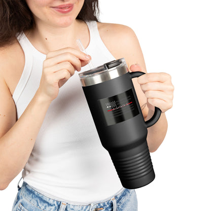Thin Red Line Insulated Travel Mug