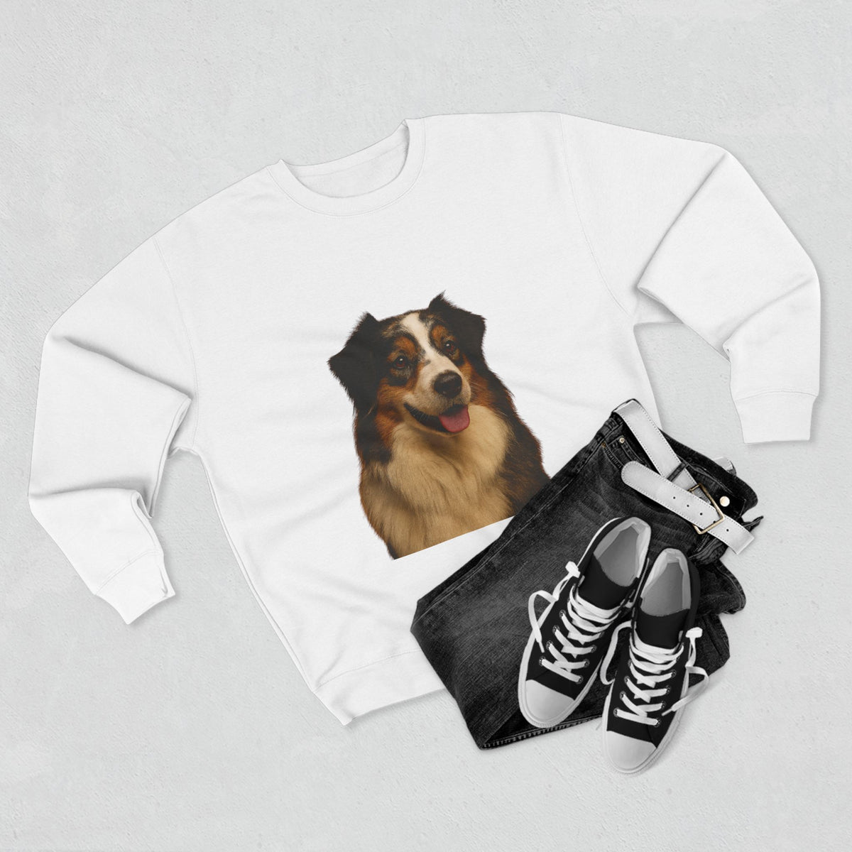 Aussie Head Unisex Crewneck Sweatshirt
