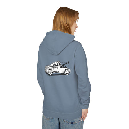Wheel Lift Tow Truck Unisex Lightweight Hoodie