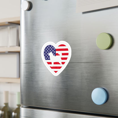Malamute Flag Vinyl Decal