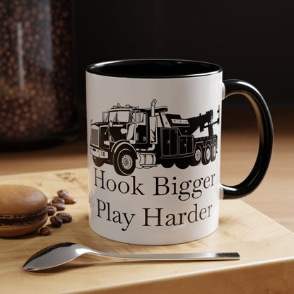 Hook Bigger 2-Tone Coffee Mug