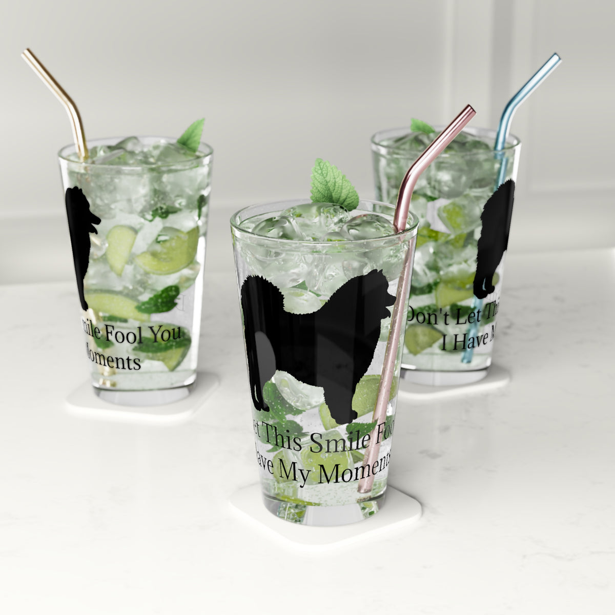 Fool You Drinking Glass