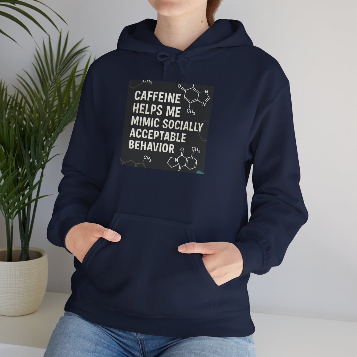 Socially Acceptable Unisex Hoodie