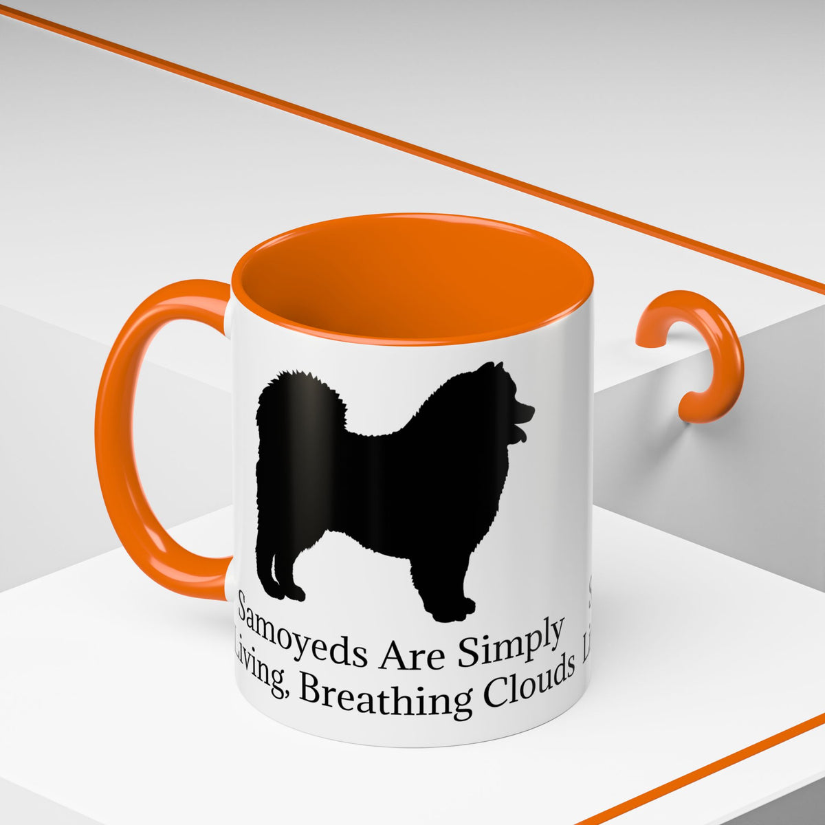 Clouds 2-Tone Coffee Mug
