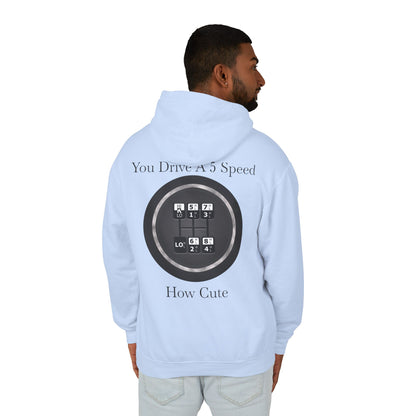 5 Speed How Cute Unisex Lightweight Hoodie
