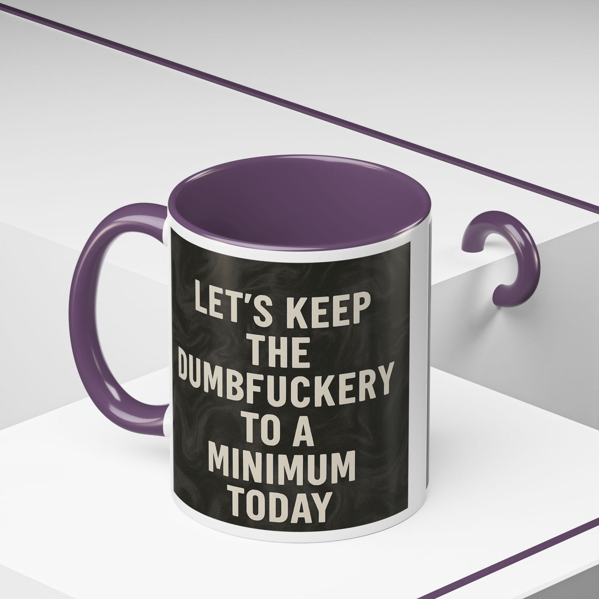 Dumbfuckery 2-Tone Coffee Mug