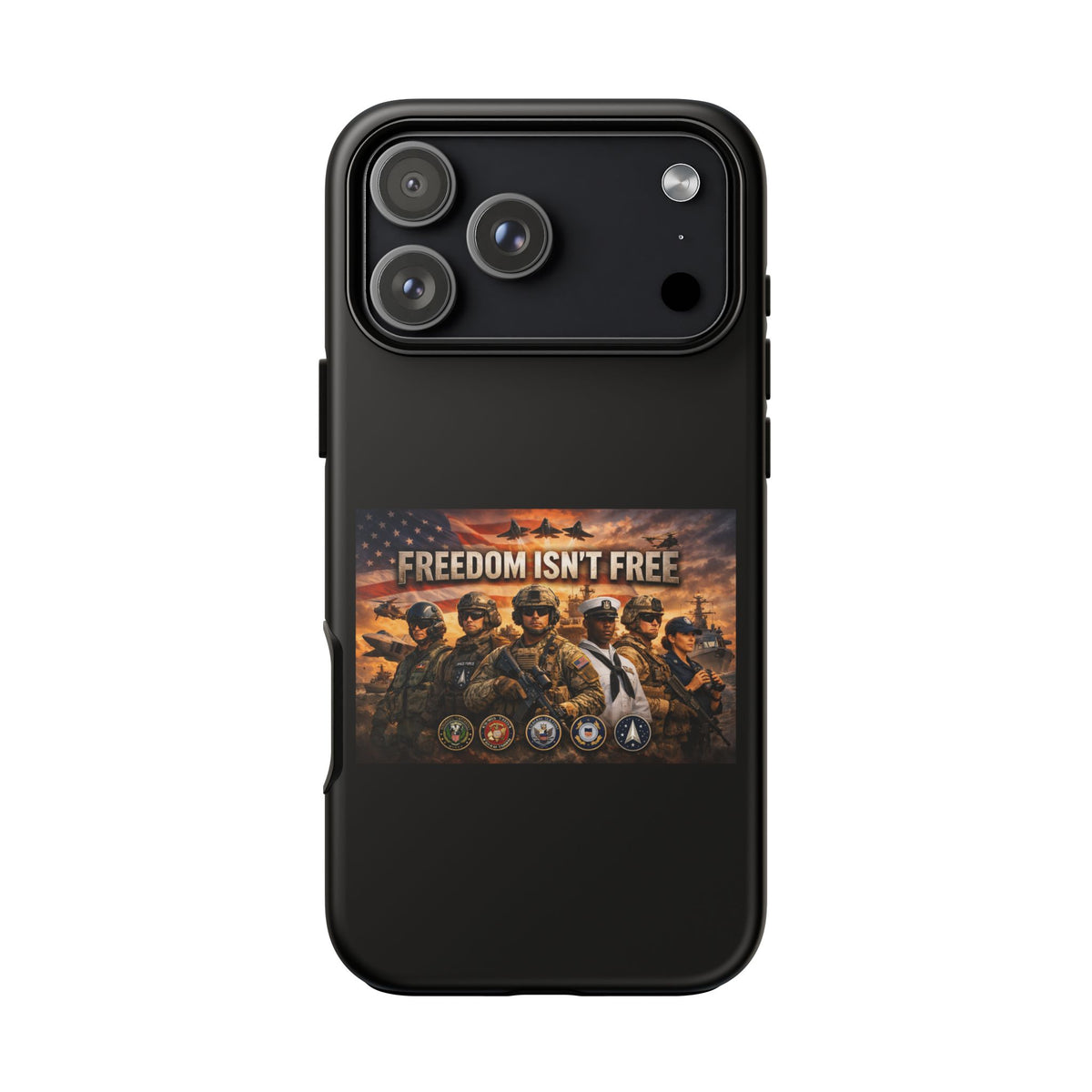 Freedom Isn't Free iPhone Case