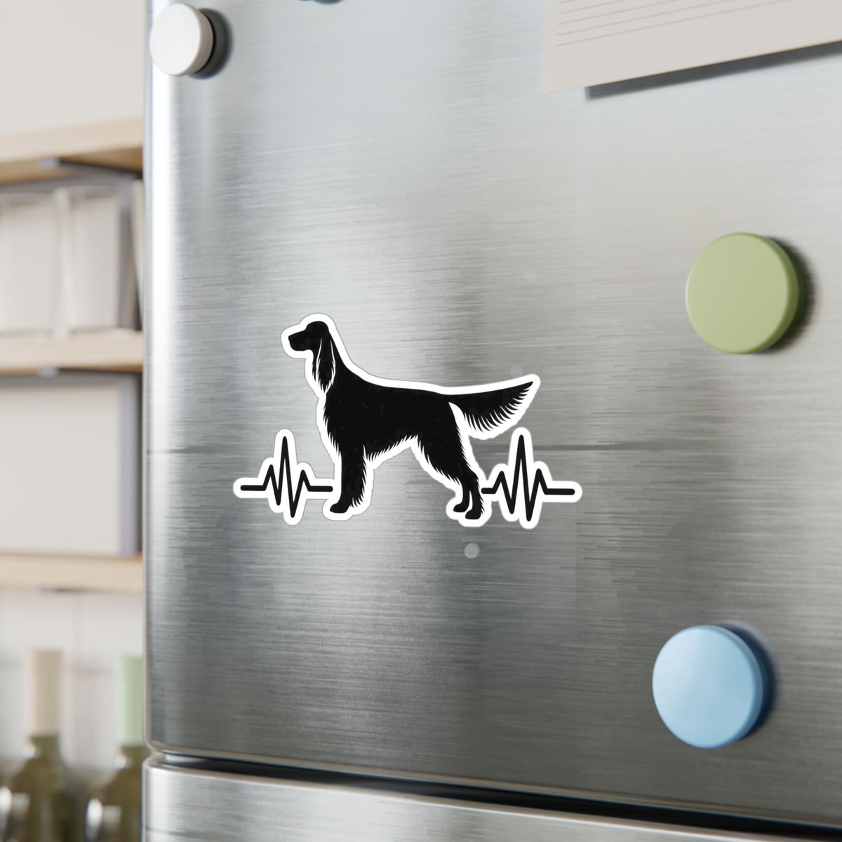 My Heart Beats For English Setters Vinyl Decal