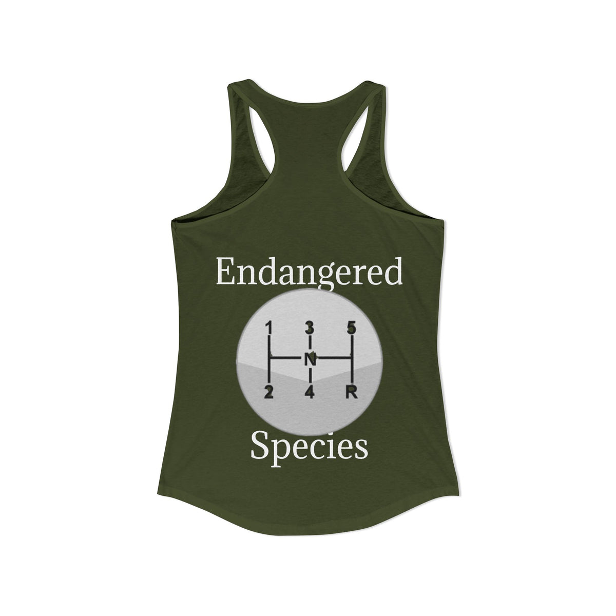 Endangered Species Women's Racerback Tank