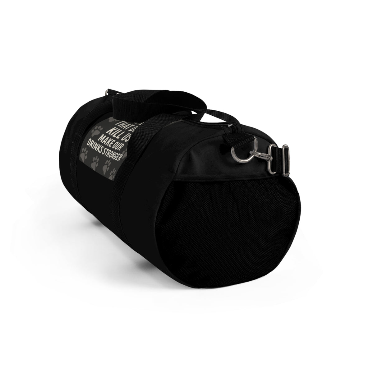 Drinks Stronger Duffel Bag