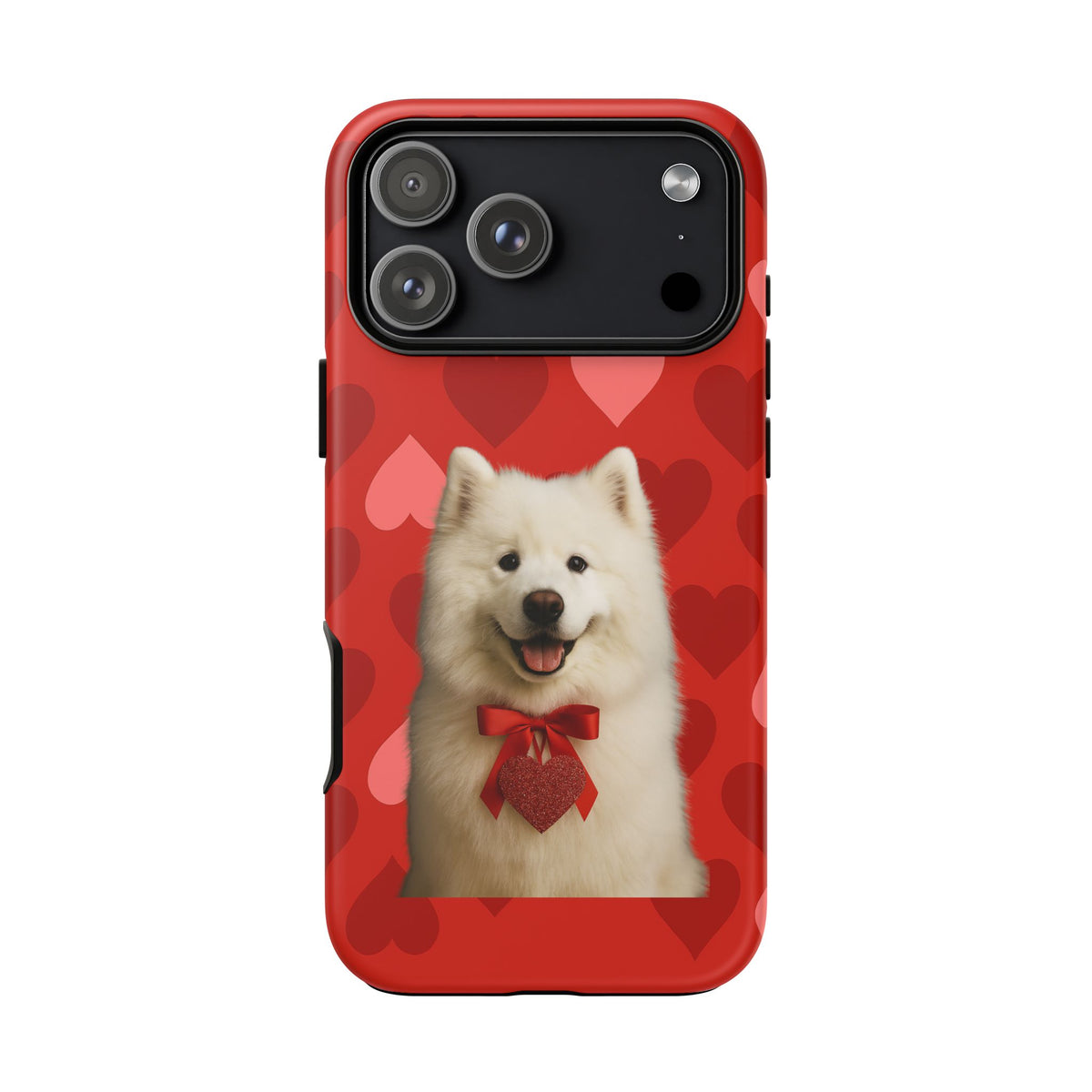Cupid's Companion Samoyed iPhone Case