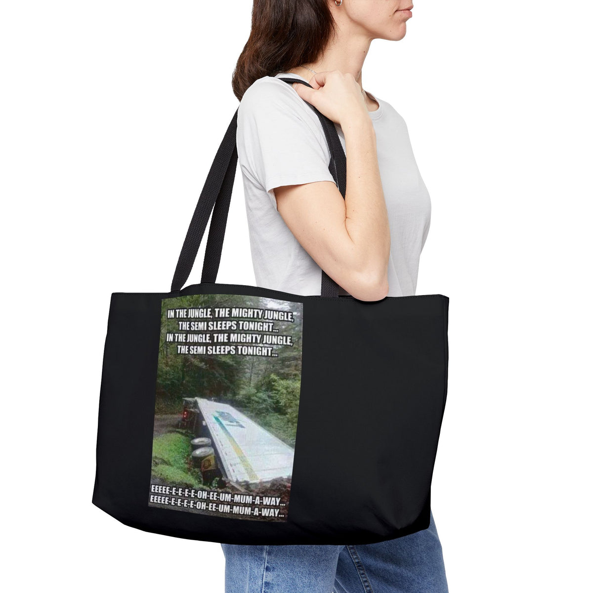Semi Sleeps Weekender Tote Bag