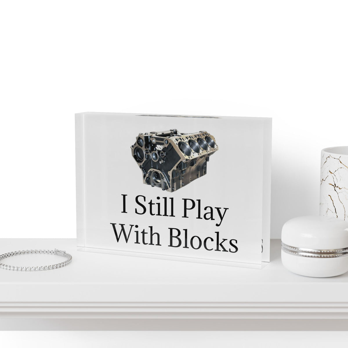 Play With Blocks Acrylic Photo Block