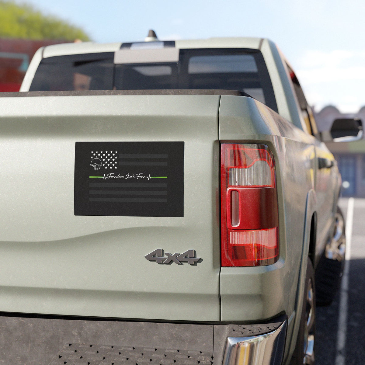 Thin Green Line Indoor/Outdoor Magnet