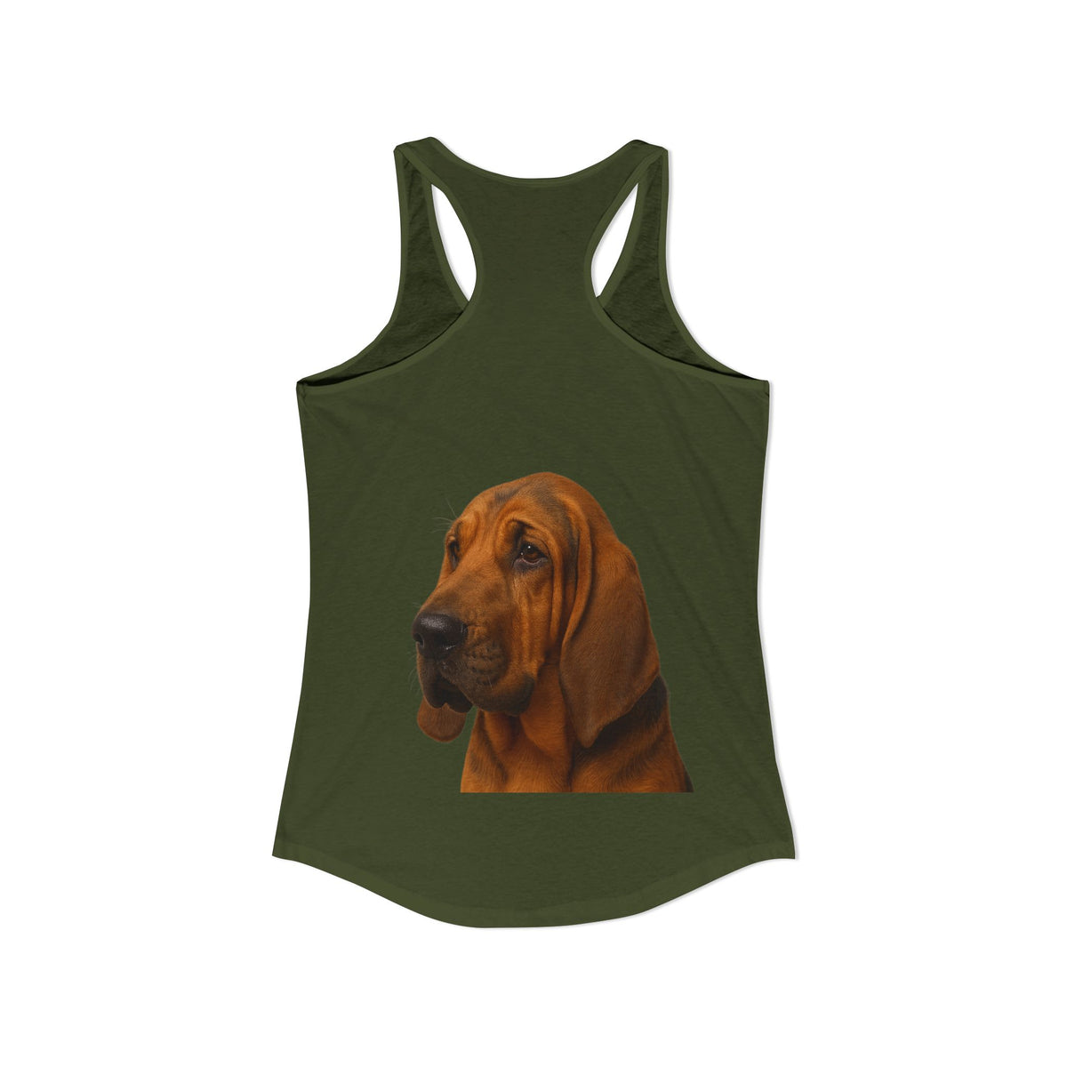 Bloodhound Head Women's Racerback Tank
