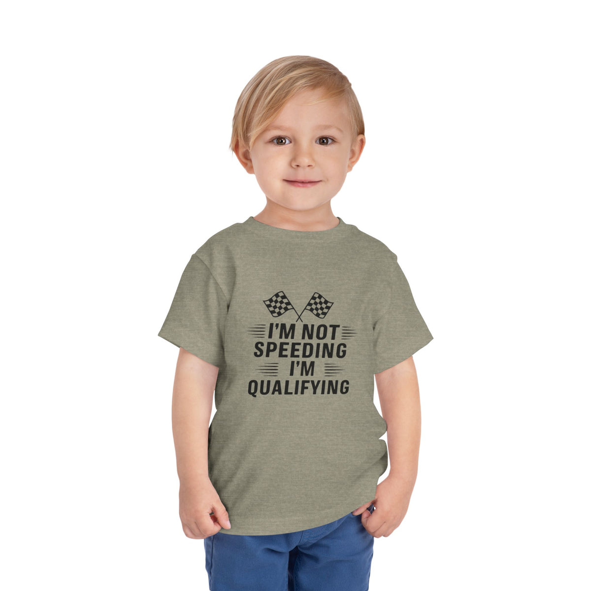 I'm Qualifying Toddler Unisex Short Sleeve Crewneck Tee