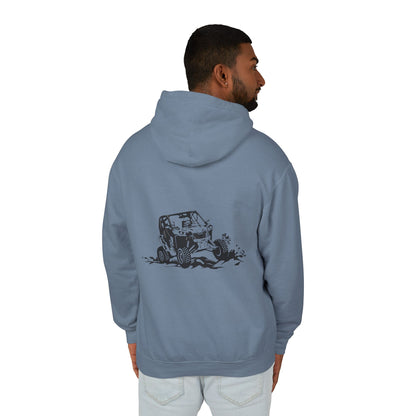Slingin' Mud Side By Side Unisex Lightweight Hoodie