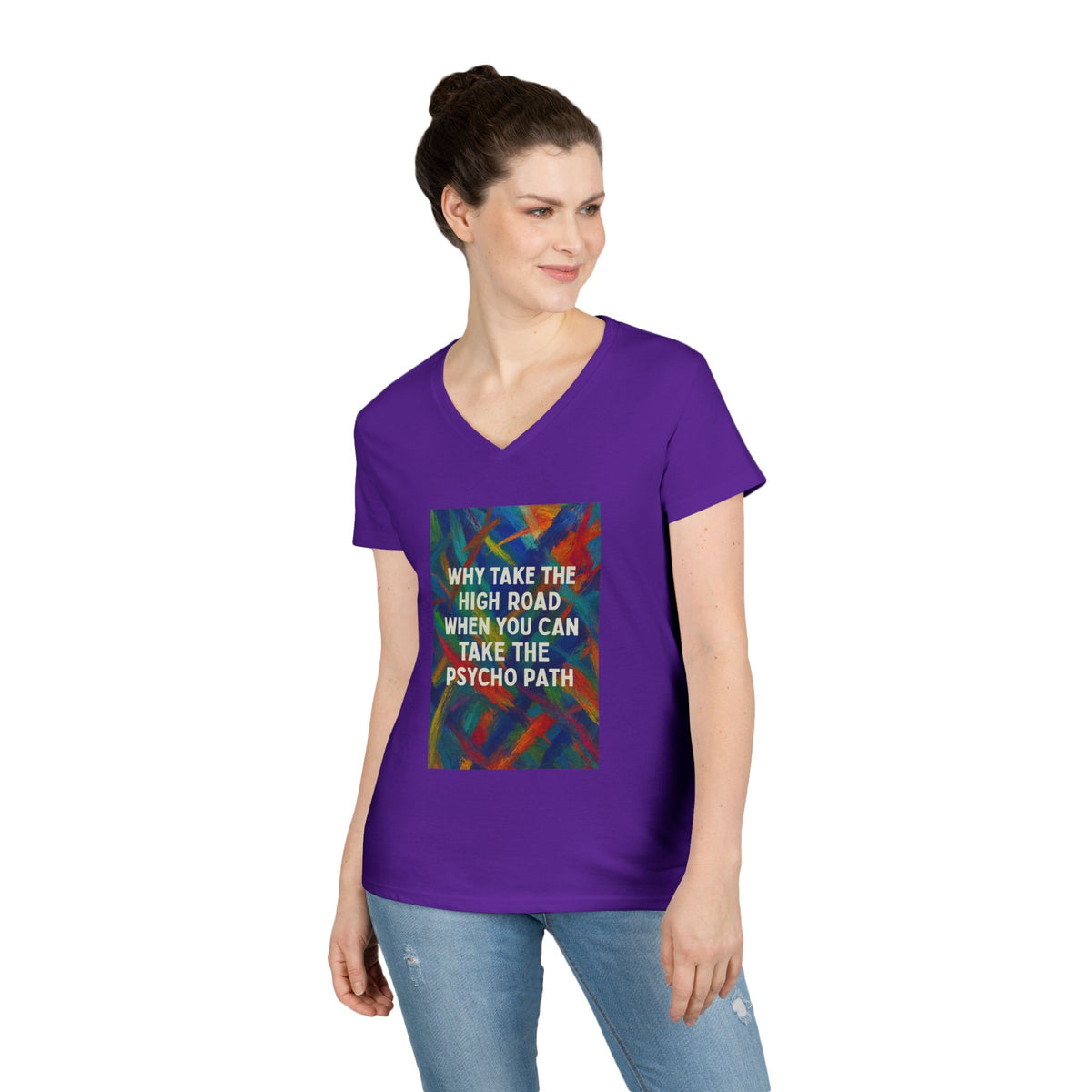 Psycho Path Women's V-Neck Tee
