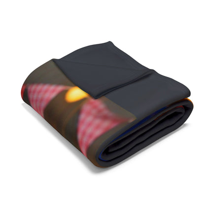 Birthday Buddy Cat Arctic Fleece Blanket