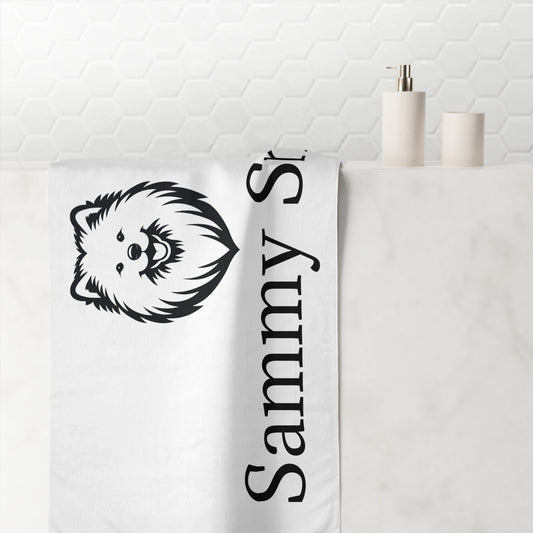 Sammy Smile Mink-Cotton  Beach Towel