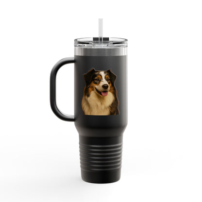 Aussie Head  Insulated Travel Mug