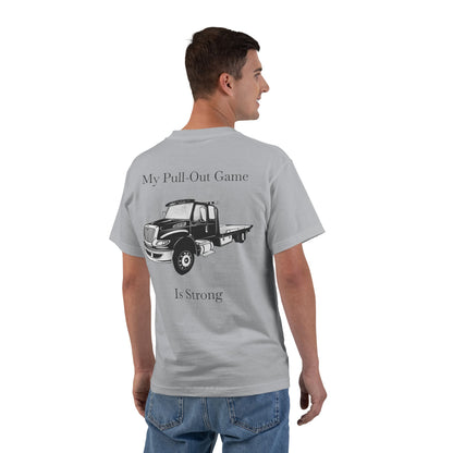 Pull Out Flatbed Men's Short-Sleeve Crewneck Tee