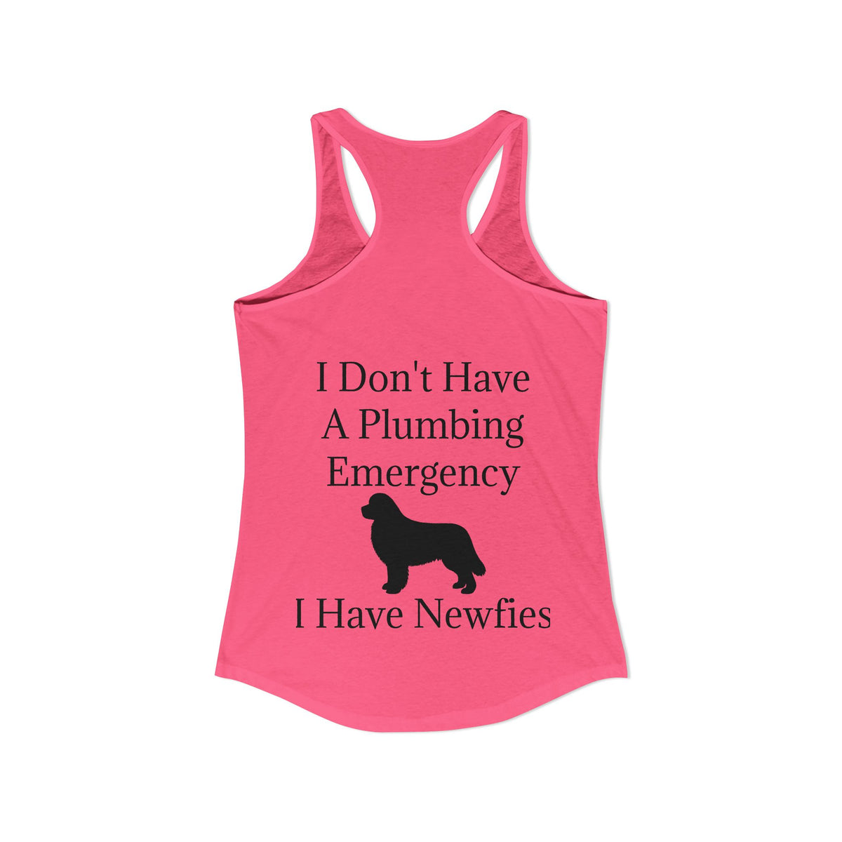 Plumbing Emergency Women's Racerback Tank