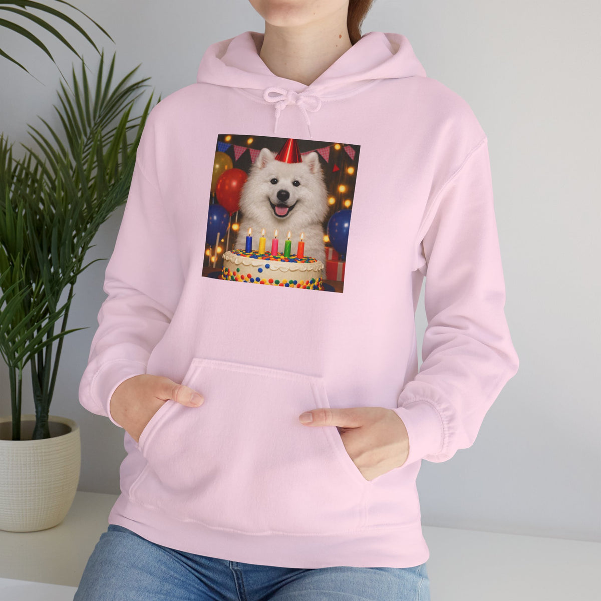 Birthday Buddy Samoyed Unisex Hoodie