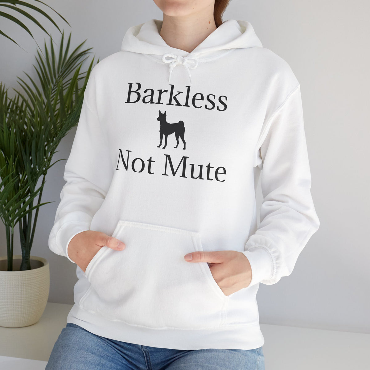 Barkless Not Mute Unisex Hoodie