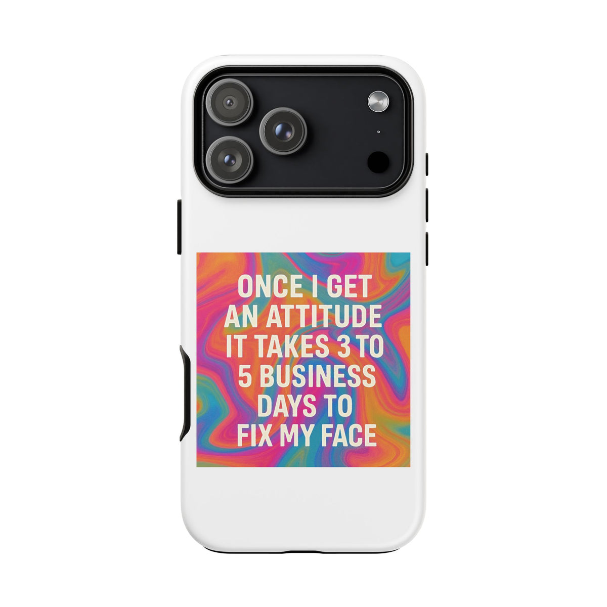 Fix My Face iPhone Case
