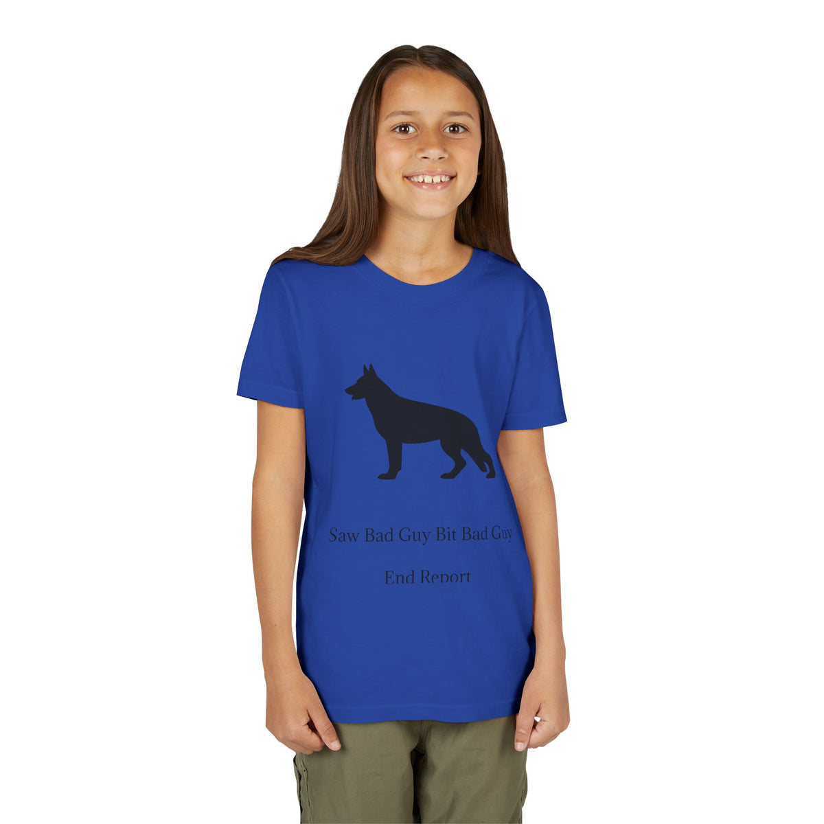 Bad Guy Youth Unisex Short Sleeve Crewneck Tee