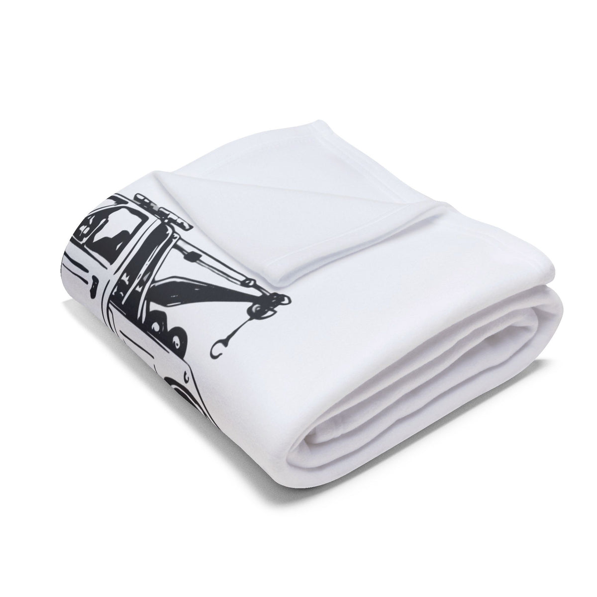 Down To Hook Up Arctic Fleece Blanket