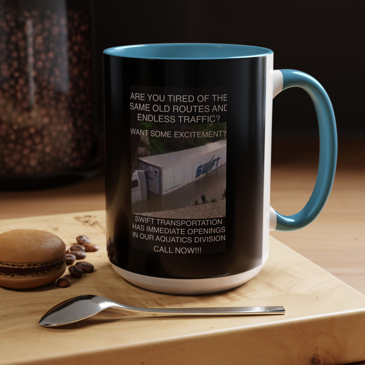 Swift Aquatics 2-Tone Coffee Mug
