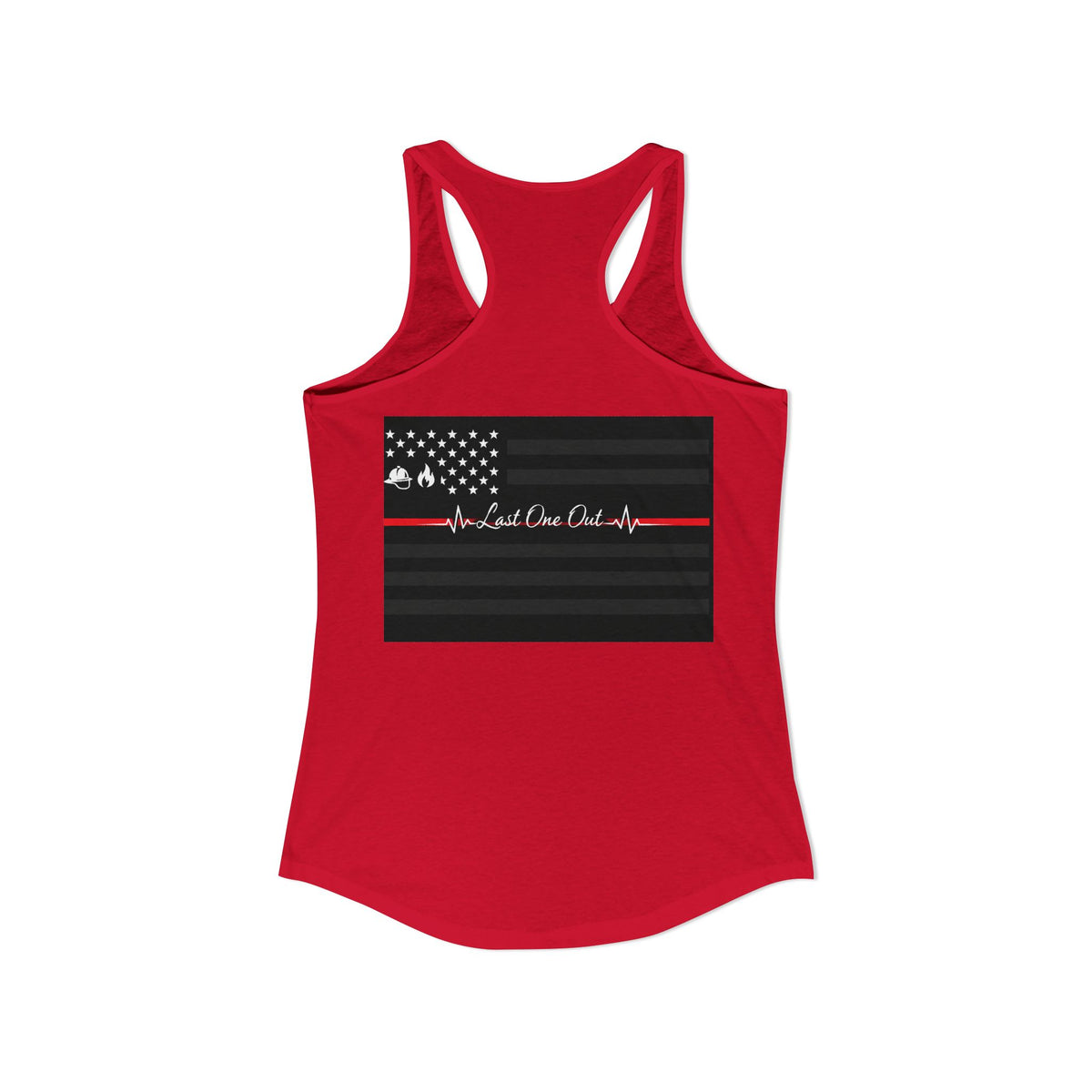 Thin Red Line Women's Racerback Tank