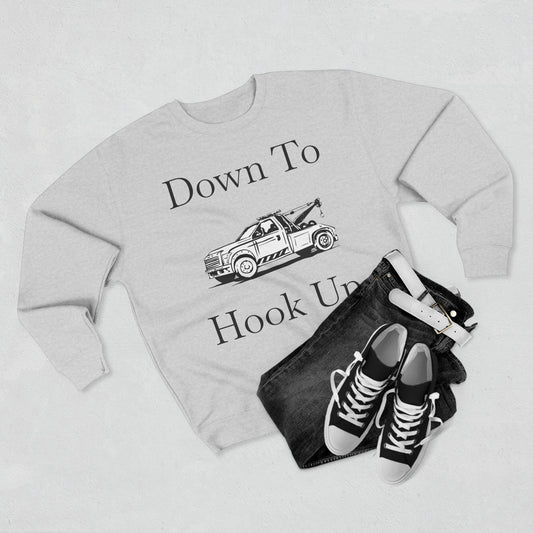 Down To Hook Up Unisex Crewneck Sweatshirt