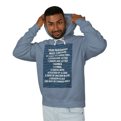 Password Unisex Lightweight Hoodie