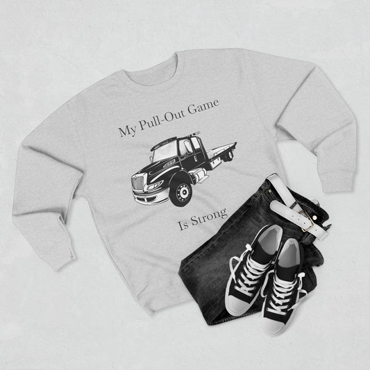 Pull Out Flatbed Tow Truck Unisex Crewneck Sweatshirt