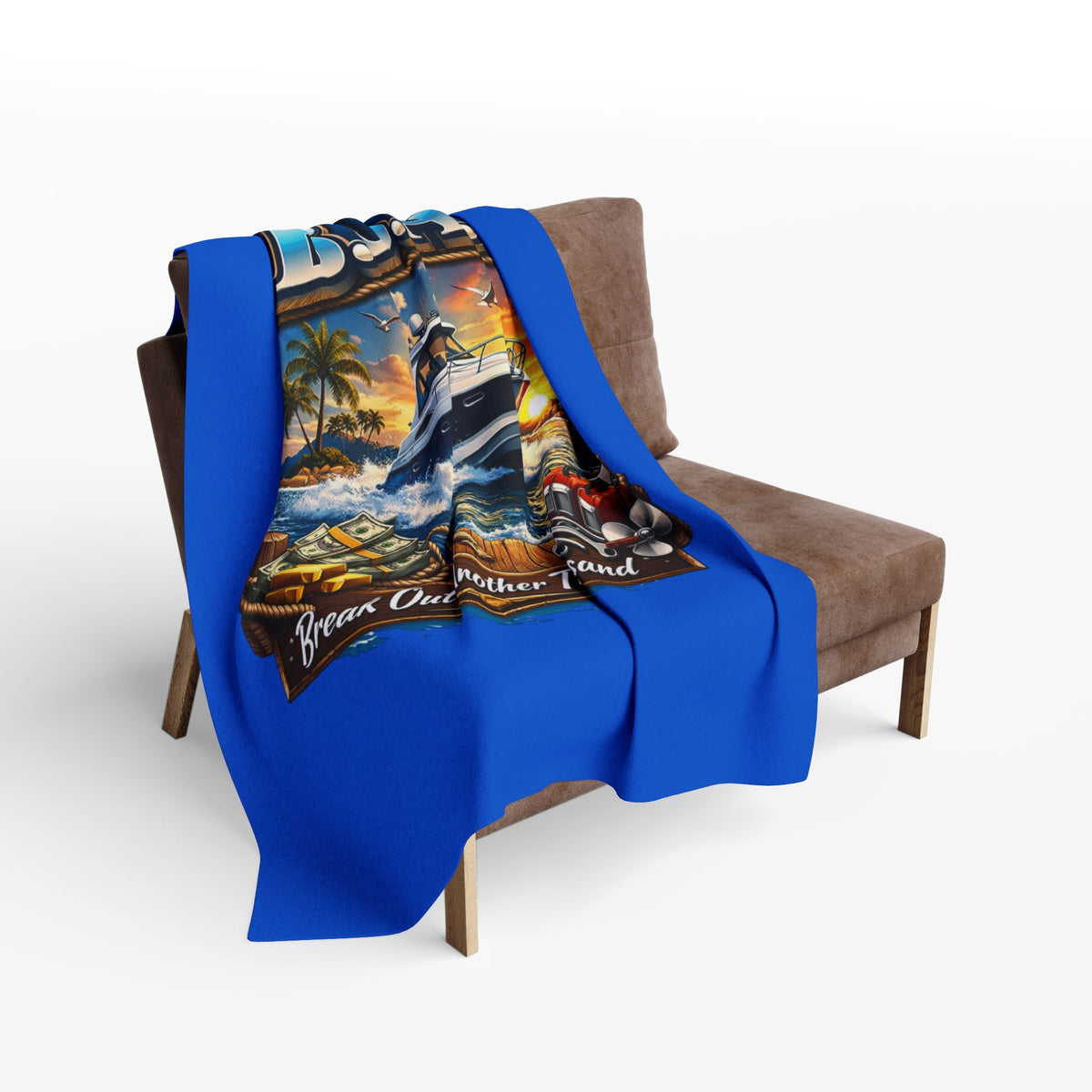 B.O.A.T. Arctic Fleece Blanket