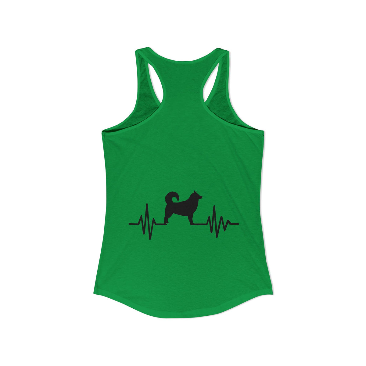 My Heart Beats For Malamutes Women's Racerback Tank