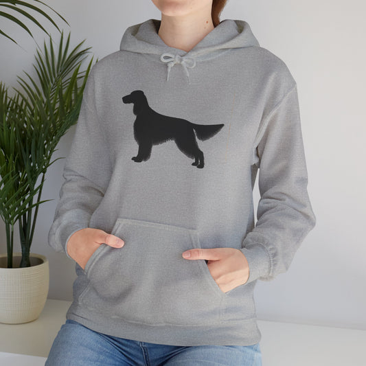 English Setter Silhouette Unisex Hoodie