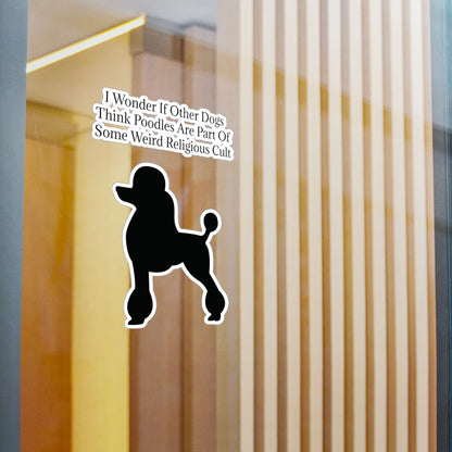 I Wonder Vinyl Decal