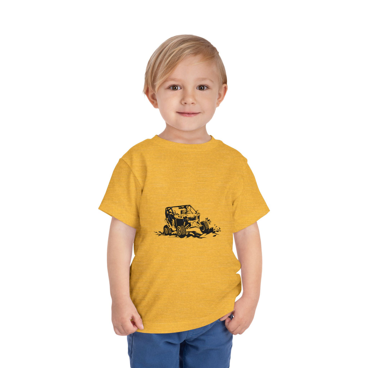 Slingin' Mud Side By Side Toddler Unisex Short Sleeve Crewneck Tee