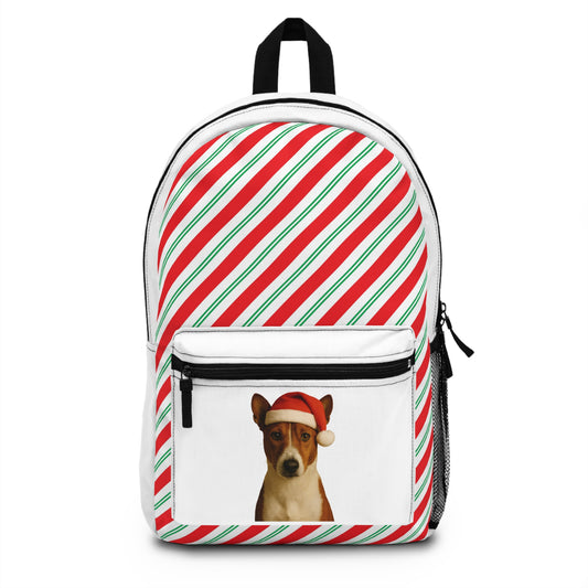 Santa Paws Basenji Backpack