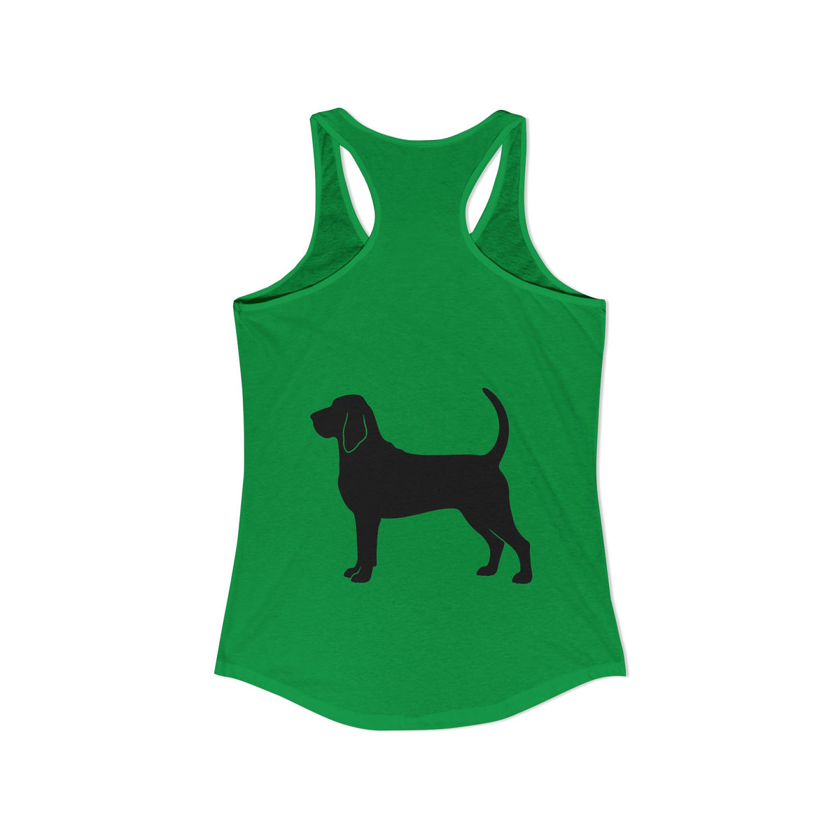 Bloodhound Silhouette Women's Racerback Tank