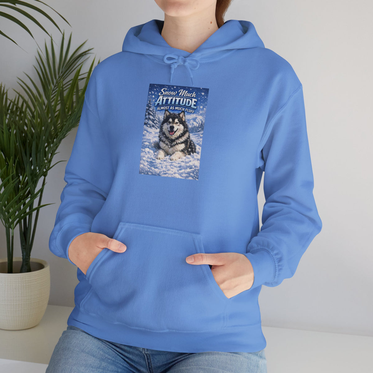 Snow Much Attitude Unisex Hoodie
