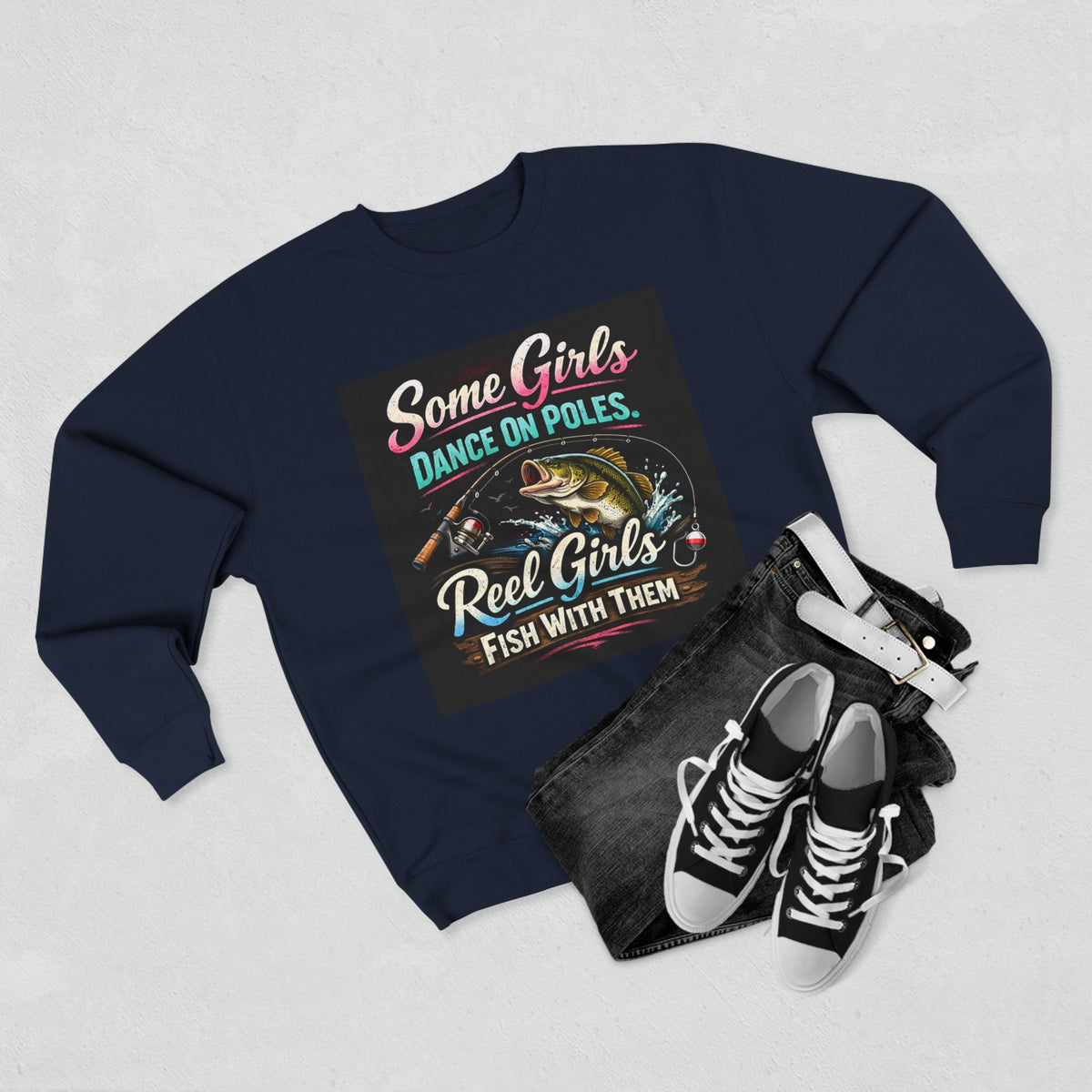 Reel Girls Unisex Crewneck Sweatshirt