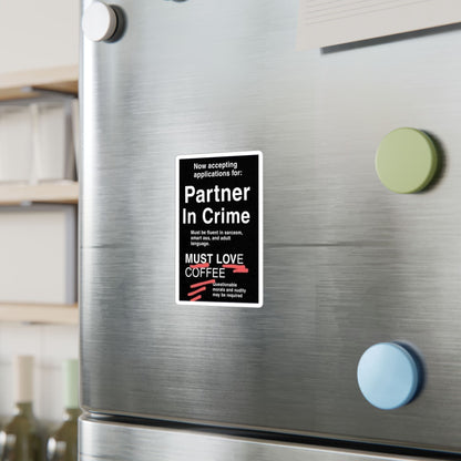 Partner In Crime Vinyl Decal