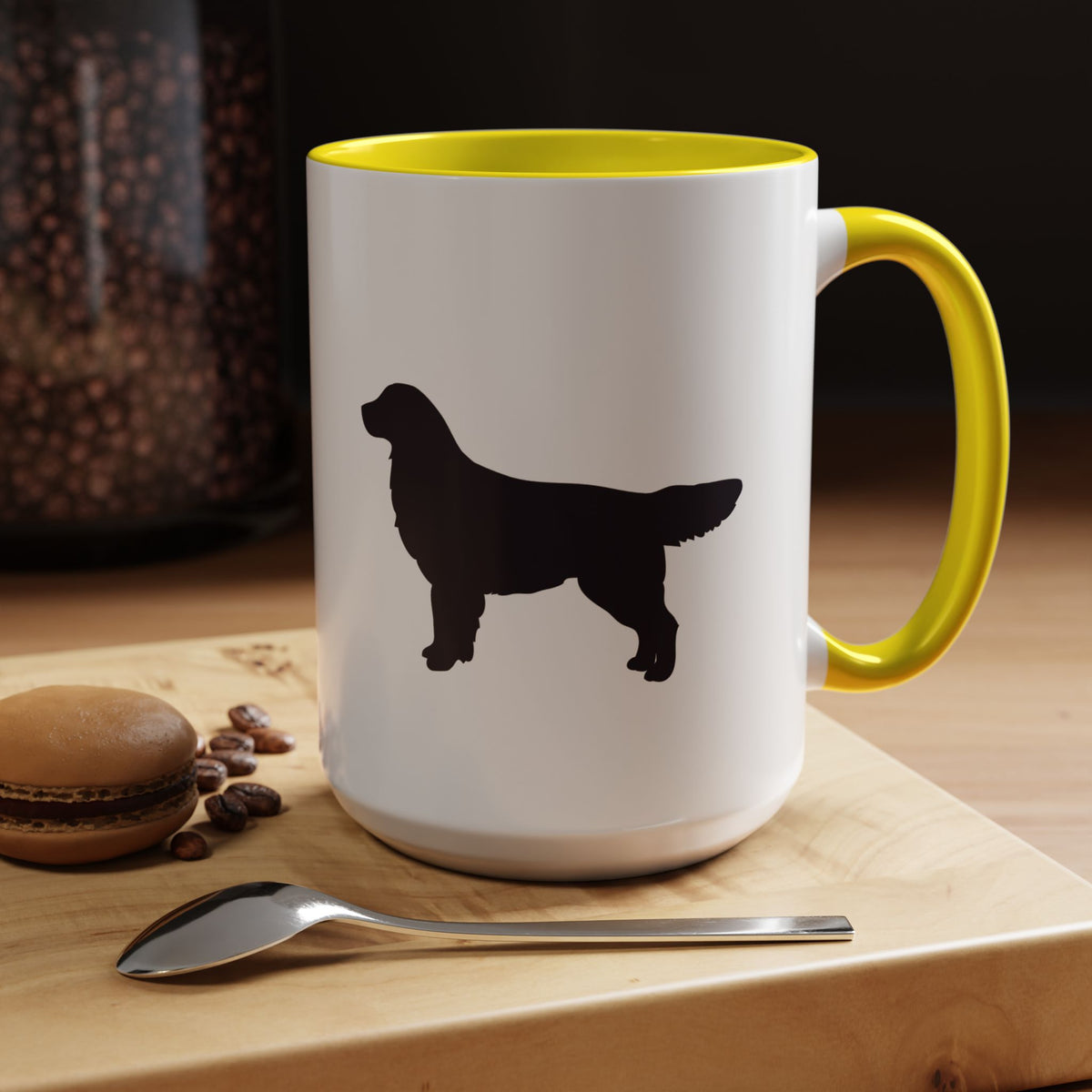 Golden Silhouette 2-Tone Coffee Mug
