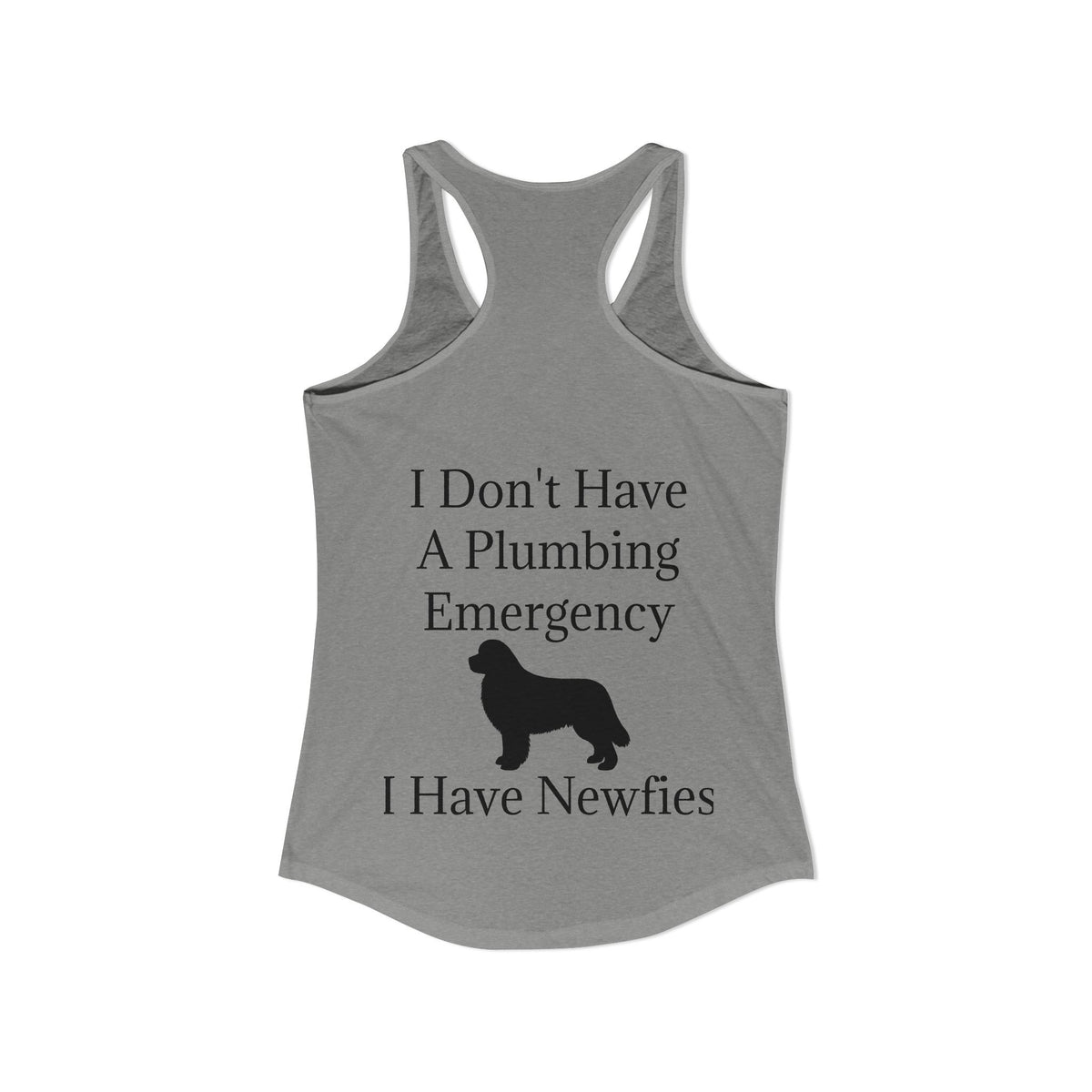 Plumbing Emergency Women's Racerback Tank