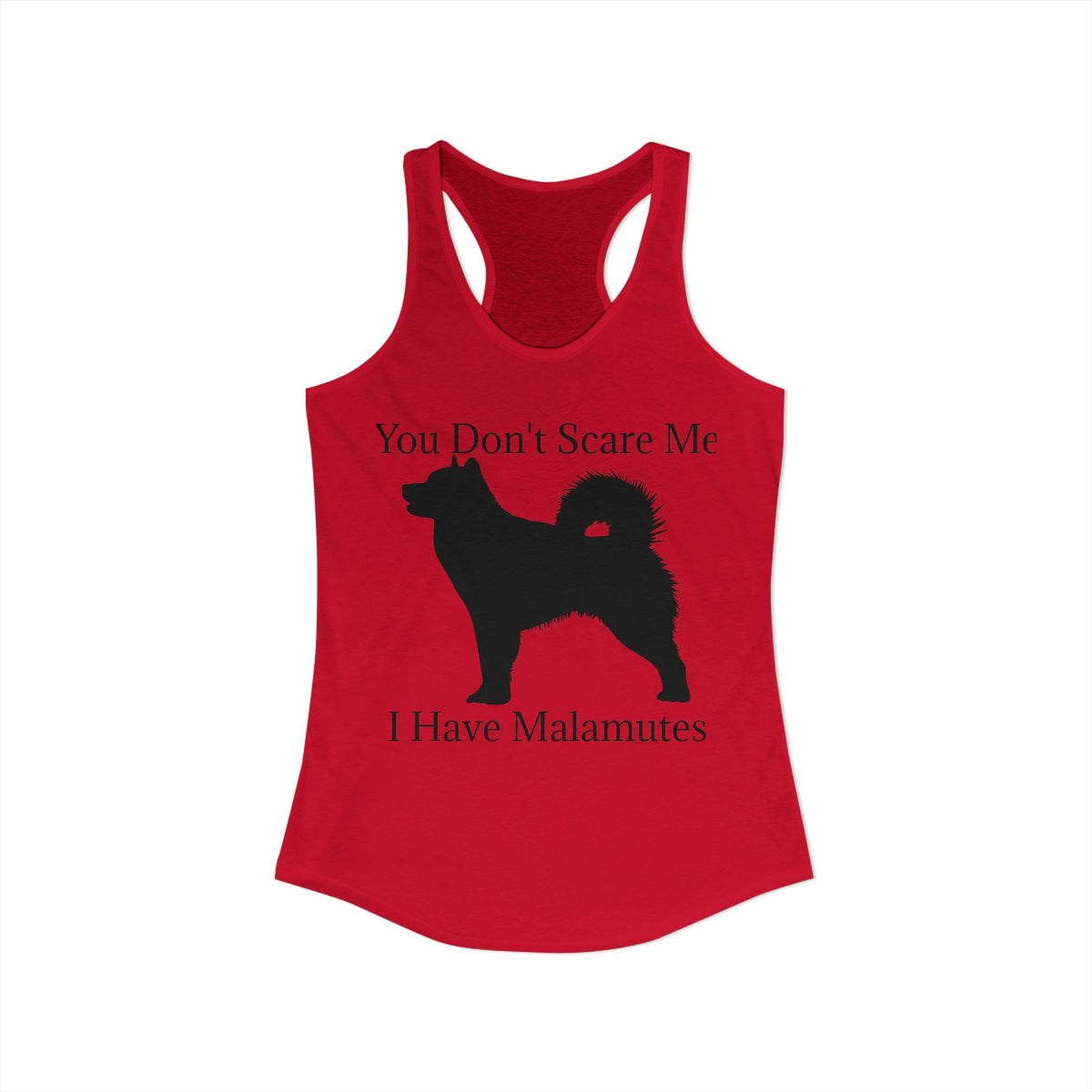 You Don't Scare Me Women's Racerback Tank